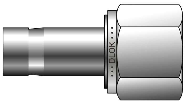 Tube End NPT Female Adapter (For Metric Tube)